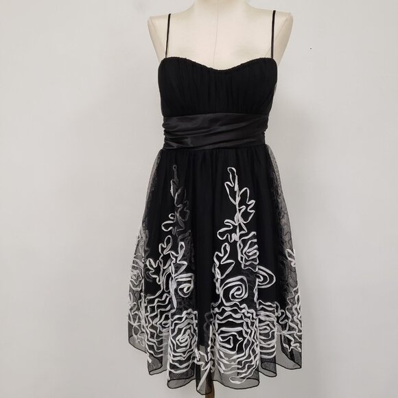 Speechless Womens Y2K Floral Whimsigoth Mini Dress Size M Formal Preppy HOCO - Picture 1 of 10